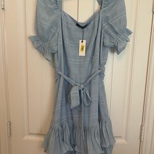 SUGARLIPS never worn blue dress!
